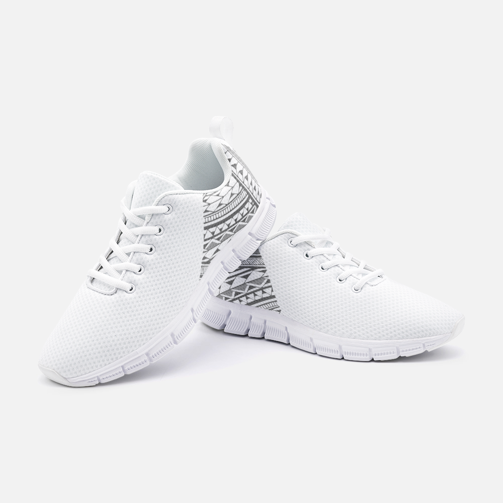 Sāmoa - Gray Lightweight Sneaker Athletic Sneakers