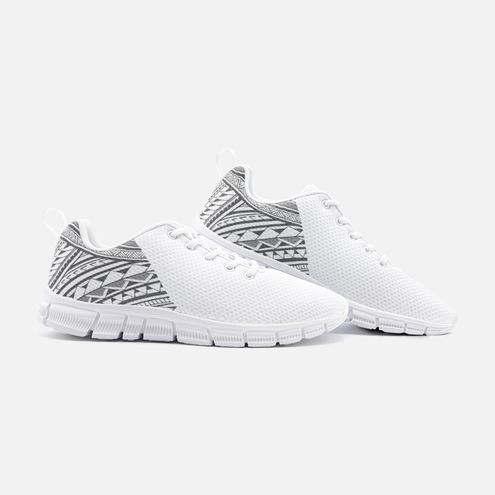 Sāmoa - Gray Lightweight Sneaker Athletic Sneakers