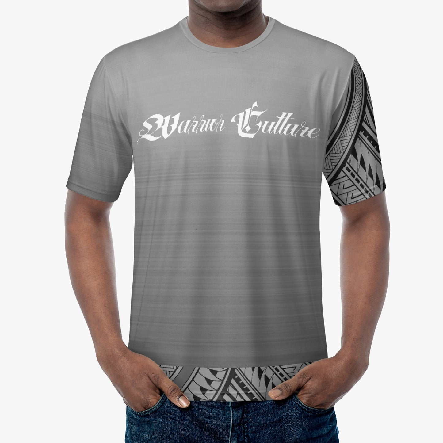 Gray Samoan Men T-shirt