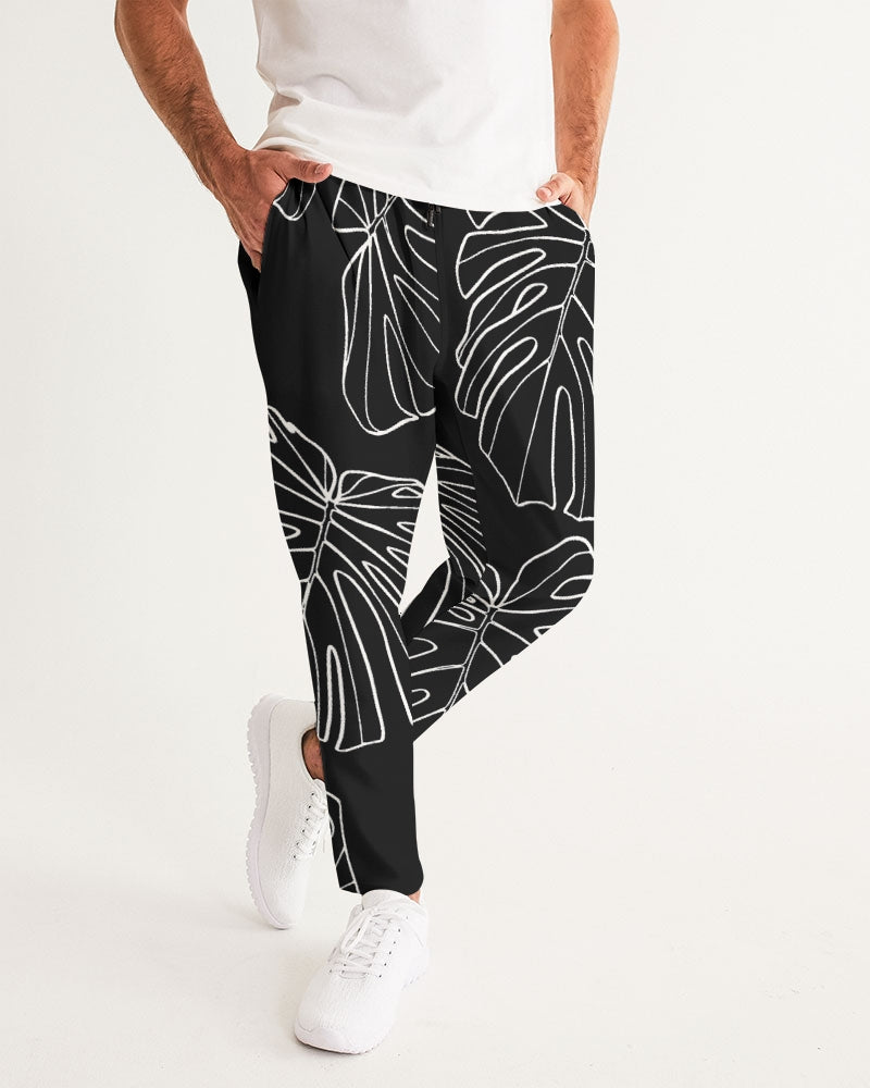 Monstera - Men's Black Joggers