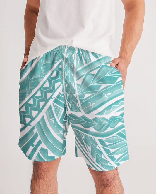 Polynesian Blue Men's Jogger Shorts
