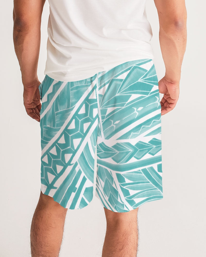 Polynesian Blue Men's Jogger Shorts