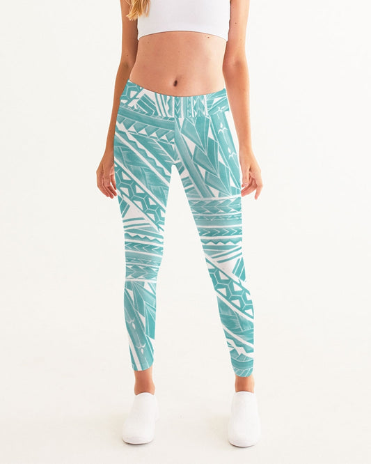 Polynesian Blue Women's Yoga Pants