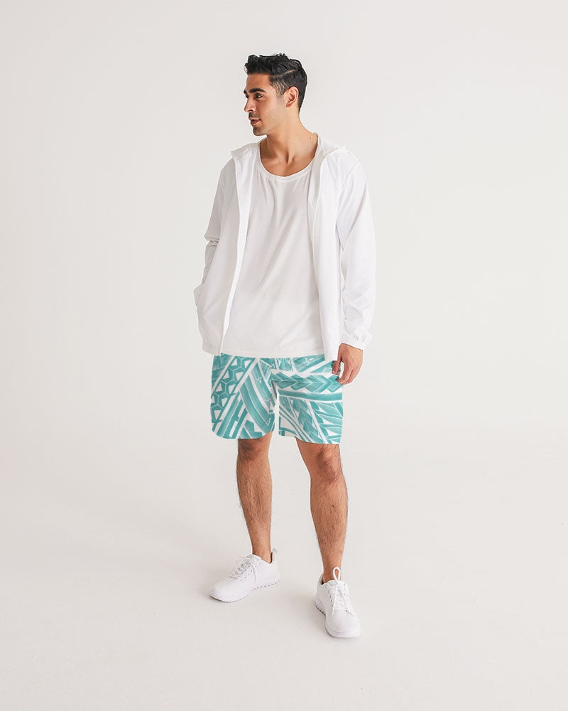 Polynesian Blue Men's Jogger Shorts