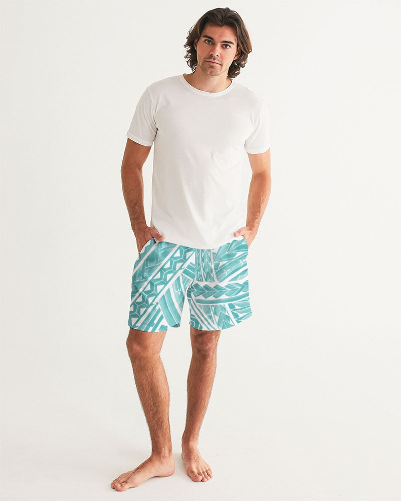Polynesian Blue Men's Swim Trunk